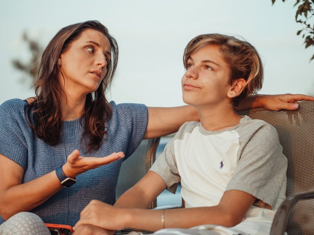 Teen not listening to mother. Mother lacks tips on how to develop a growth mindset in children